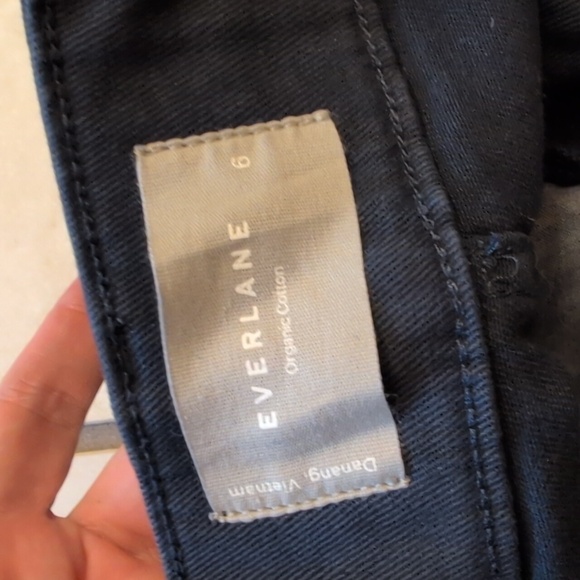 *FinalPrice!* NWT Everlane The Organic Straight-Leg Pant True Navy Size 6 - Picture 8 of 10